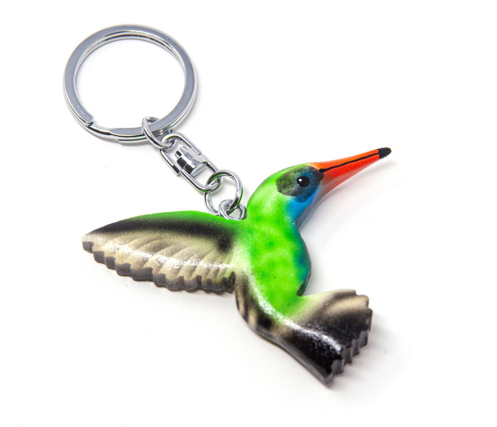 Schlüsselanhänger aus Holz - Kolibri, 4,55 €