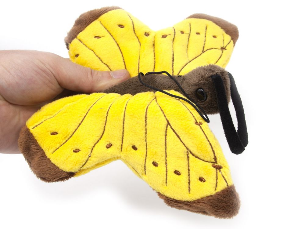 Cornelissen - Kuscheltier - Schmetterling mit Band (gelb) - 23 cm, 11,90 €