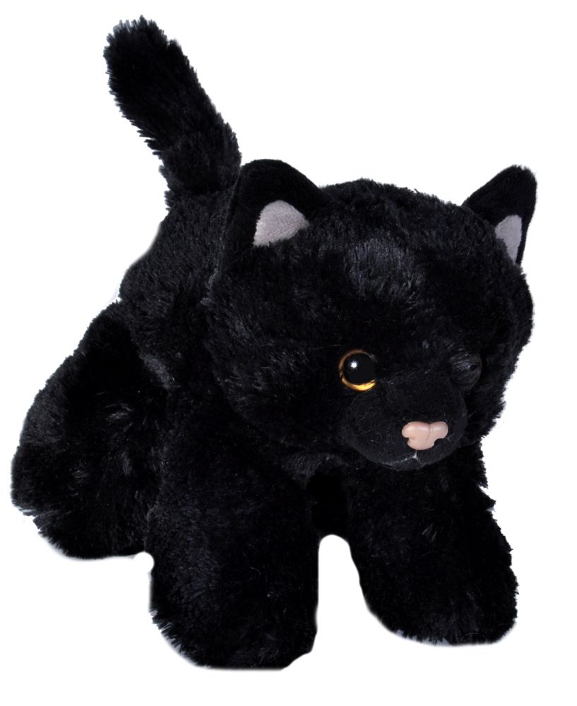 Wild Republic - Kuscheltier - Hug`ems - Schwarze Katze, 9,90 €