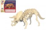 Holz 3D Puzzle - Triceratops