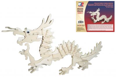 Holz 3D Puzzle - Drache