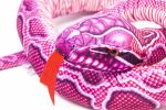 Cornelissen - Kuscheltier - Schlange Pink Python - 150 cm