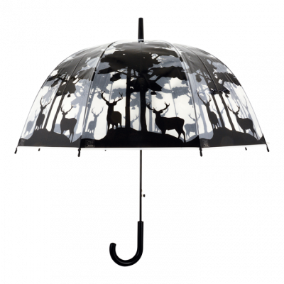 Regenschirm - Transparent Wald